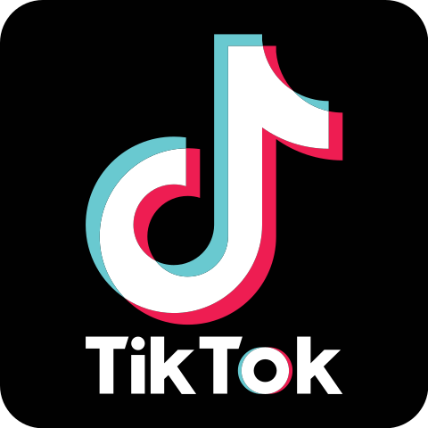 tiktok social media icon